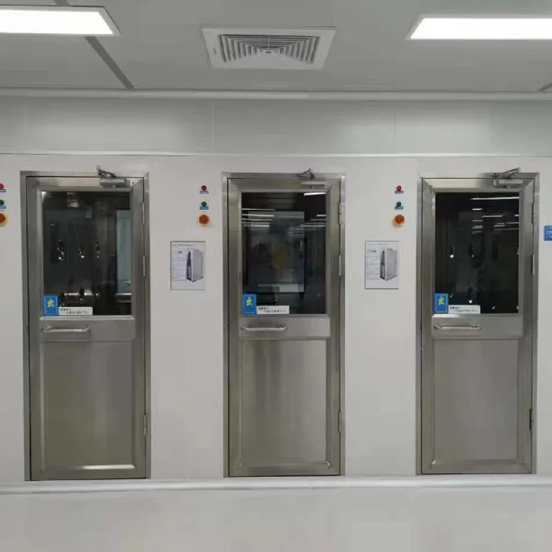 Sala de Ducha de Aire con Cumplimiento de Normas de Seguridad Alimentaria